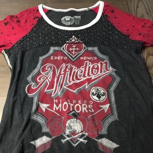 Affliction top - perfect condition